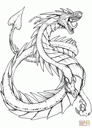 Kindex the Sand Dragon coloring page | Free Printable Coloring Pages