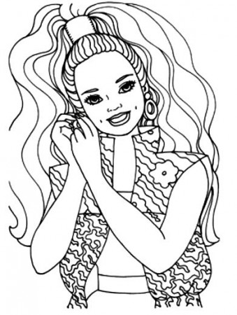 Pin by Tsvetelina on Barbie coloring | Barbie coloring, Coloring pages, Barbie  coloring pages