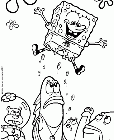 29 Best Spongebob Coloring Pages for Kids - Updated 2018