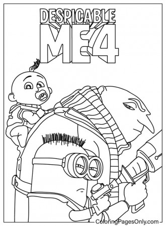 Despicable Me Pictures Coloring Page ...