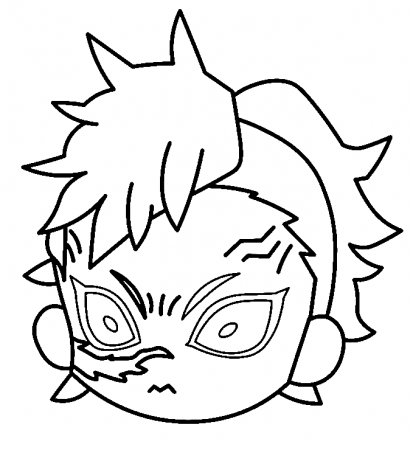 Genya Shinazugawa Coloring Pages ...