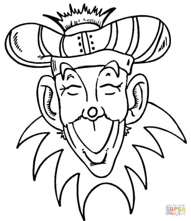 Mardi Gras coloring pages | Free Printable Pictures