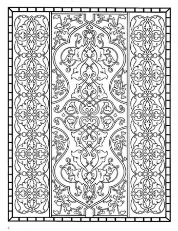 Dover Coloring Pages Printable. coloring page. dover paisley ...