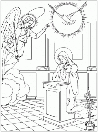 Rosary Coloring Pages – Family in Feast and Feria