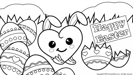 Hard Easter Coloring Pages - High Quality Coloring Pages