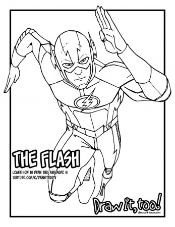 The Flash (The CW TV Series) Tutorial, Version Two | Draw it ...