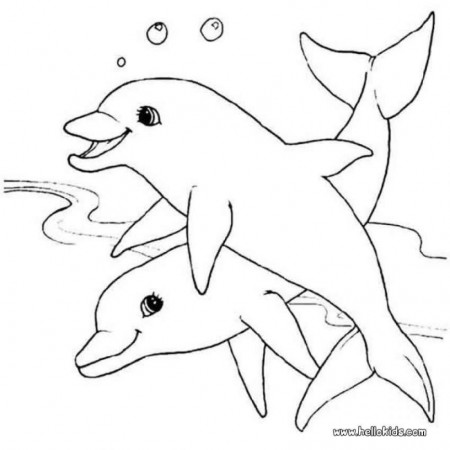 DOLPHIN coloring pages : 39 SEA ANIMALS and sea creatures coloring ...