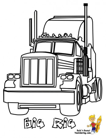 1000+ images about Free Tough Truck Coloring Pages on Pinterest ...