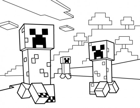 Minecraft Coloring Pages | Minecraft coloring pages, Coloring ...