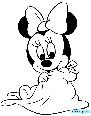 Disney Babies Coloring Pages (4) | Disneyclips.com