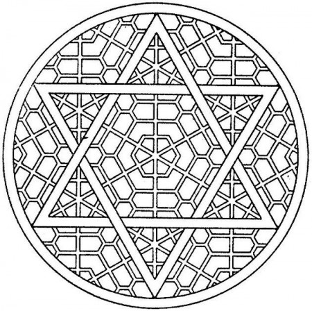 homemade hanukkah | Mandala coloring pages, Geometric coloring pages,  Cartoon coloring pages