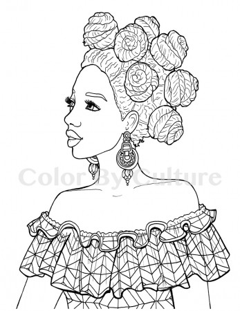 Printable Coloring Book - African Fashions — Color By Culture