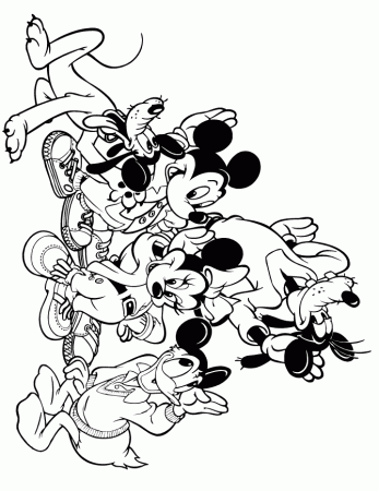 42 Mickey Mouse Coloring Pages Free Printable - Gianfreda.net