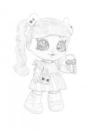 The Holiday Site: Coloring Pages of Kindi Kids Dolls Free and Downloadable