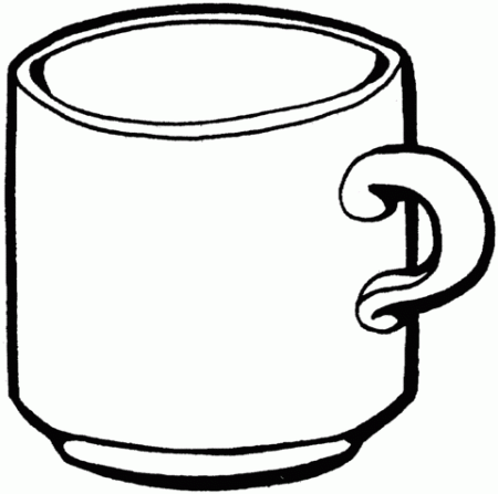 Tea Cup coloring page | Free Printable Coloring Pages