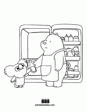 We Bare Bears | Printables Baby - Free Cartoon Coloring Pages ...