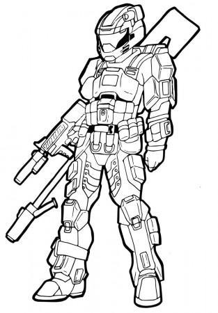 Halo Coloring Pages - 90 Printable Coloring Pages