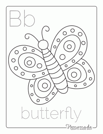 Free Butterfly Coloring Pages for Kids & Adults