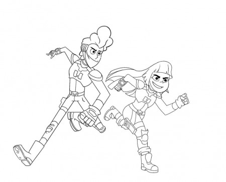 Glitch Techs Coloring Pages - Free Printable Coloring Pages for Kids