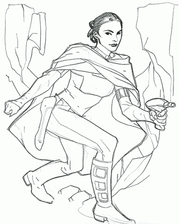 Padme Coloring Pages Printable for Free Download