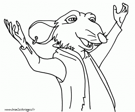 Tale Of Despereaux Coloring Pages Sketch Coloring Page