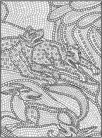 free-printable-mosaic-coloring-pages-for-kids | Free Coloring ...