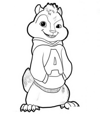 Alvin - Coloring Pages for Kids and for Adults