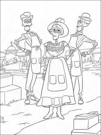 Coco Coloring Pages 25