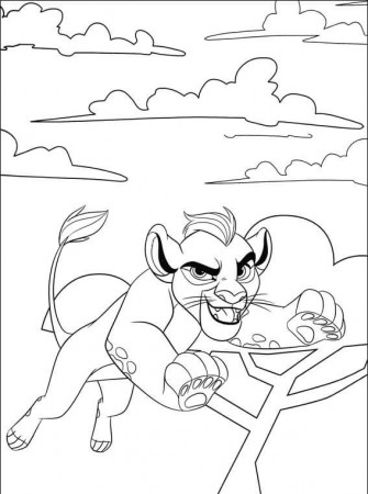 20 Printable The Lion Guard Coloring Pages