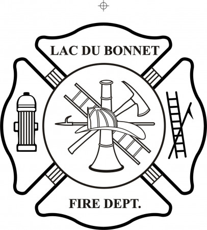 Fire Department Logo Vector - ClipArt Best | Cross coloring page, Fire badge,  Shield template