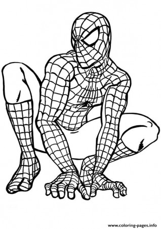 Spiderman Colouring Pages For Children32a9 Coloring Pages Printable