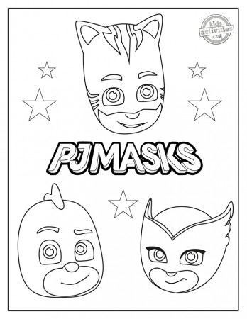 Free Printable PJ Masks Coloring Pages | Kids Activities Blog