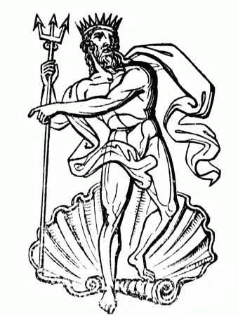 Drawings Roman Mythology (Gods and Goddesses) – Printable coloring pages