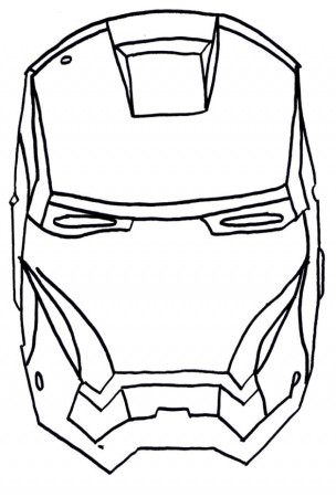 Face Iron Man Coloring Page | Iron man face, Coloring pages, Dragon coloring  page