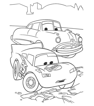 Top 25 'Lightning McQueen' Coloring Page For Your Toddler