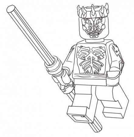 Lego Star Wars R2D2 and C3PO Coloring Page - Free Printable Coloring Pages  for Kids