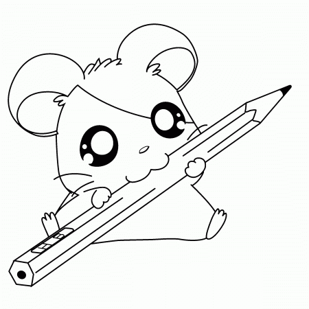 Cute Animals Coloring - Coloring Pages for Kids and for Adults