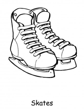 Skating Coloring Pages - Coloring Page