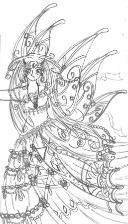 12 Pics of Anime Fairies Coloring Pages - Anime Fairy Coloring ...