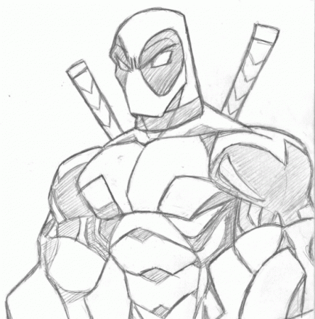 Free Deadpool Coloring Pages - Toyolaenergy.com