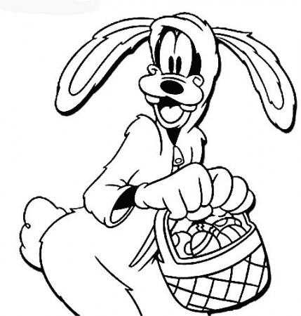 Free Coloring Pages: Disney Easter Coloring Pages | Easter coloring pages,  Easter drawings, Disney easter