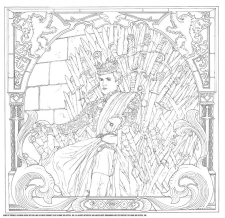 The Most Hated Character Returns In The 'Game Of Thrones' Coloring Book |  HuffPost Entertainment