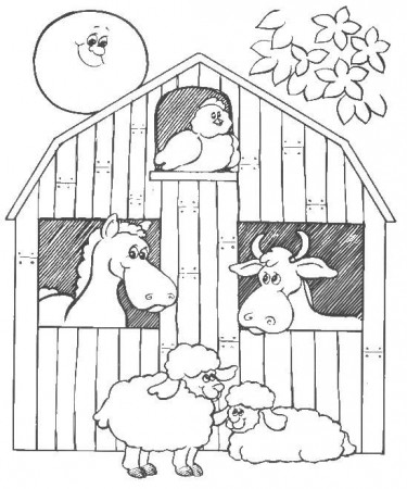 coloring pages coloring and barns on pinterest. coloring pages ...