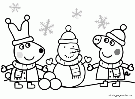14 Best Free Printable Peppa Pig Coloring Pages For Kids