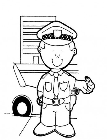 New Coloring Page: Free Printable Policeman Coloring Pages For ...