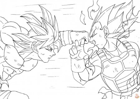 Discover the Best Super Saiyan Dragon Ball Z Coloring Pages