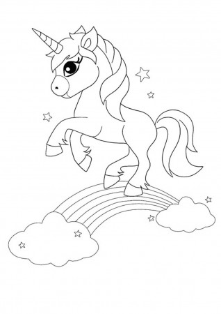 Unicorn Rainbow Coloring Pages | Desenho da alice, Tapete de retalho,  Patchwork