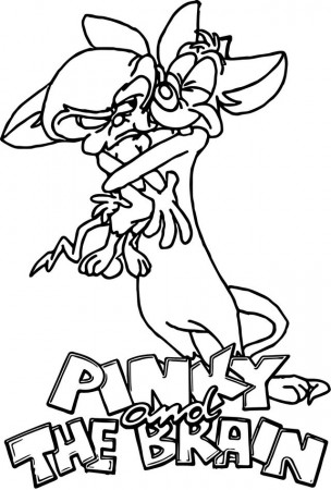 Pin on Pinky and The Brain Coloring Pages