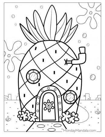 40 SpongeBob Coloring Pages (Free PDF ...