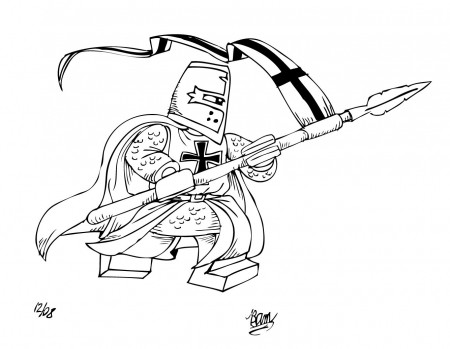 Medieval Knight Coloring Pages Imagixs - GFT Coloring • #16826
